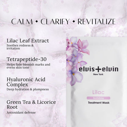 elvis+elvin Lilac Revitalizing Treatment Mask 3.0